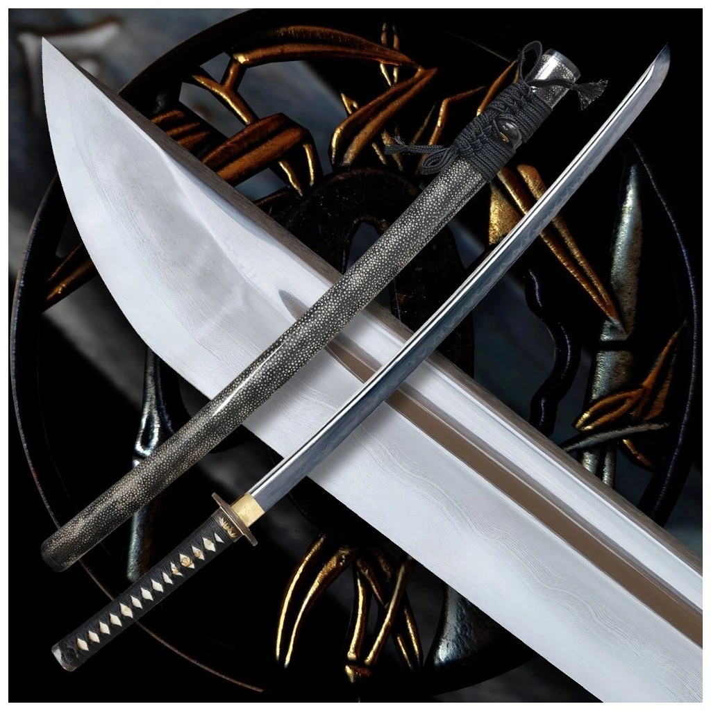 foto Kawashima Katana Shikai pro n�cvik tameshigiri, p�ekl�dan� ocel AISI 1075